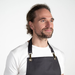 Zástěra APRONISTA CHEF za krk antracit šedá