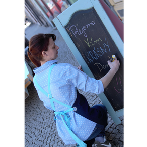 BLUE JEANS APRON