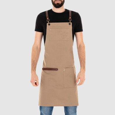 APRON BASIC beige