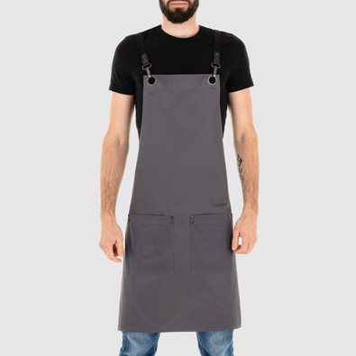 APRON HANDY water repellent grey