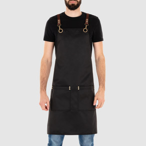 APRON HANDY water repellent black