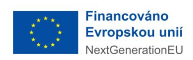 Financováno Evropskou unií – NextGenerationEU